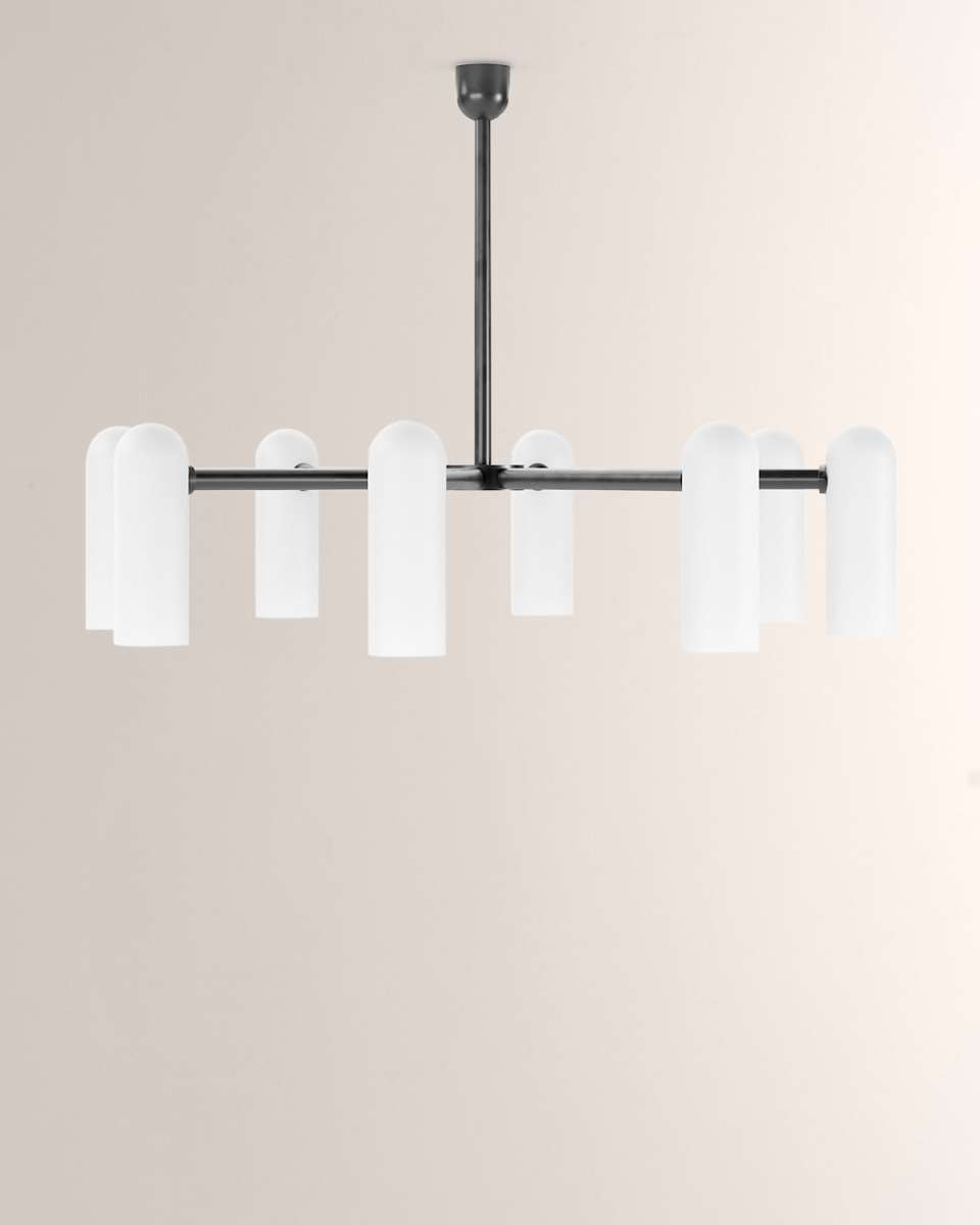 Schwung Collection Odyssey Round Medium 8-Light Chandelier
